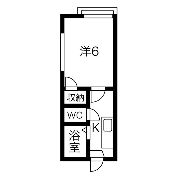 コーポ星 間取り