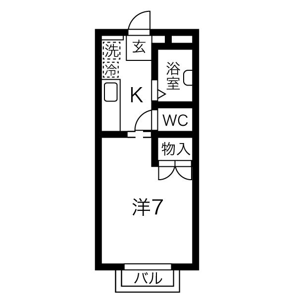 フォンテーヌ 間取り
