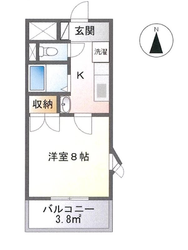 グランドール弐番館 間取り