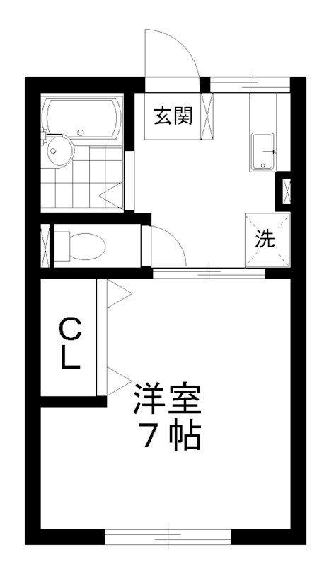 シティハイムグレイス 間取り