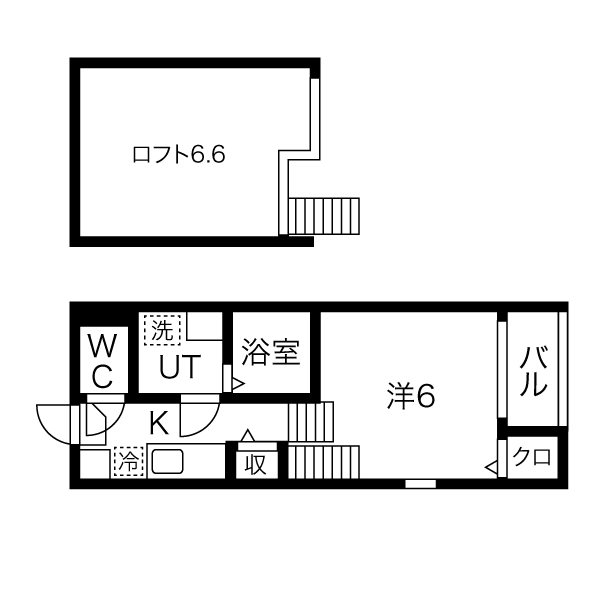 RETINA太子堂Ⅱ 間取り
