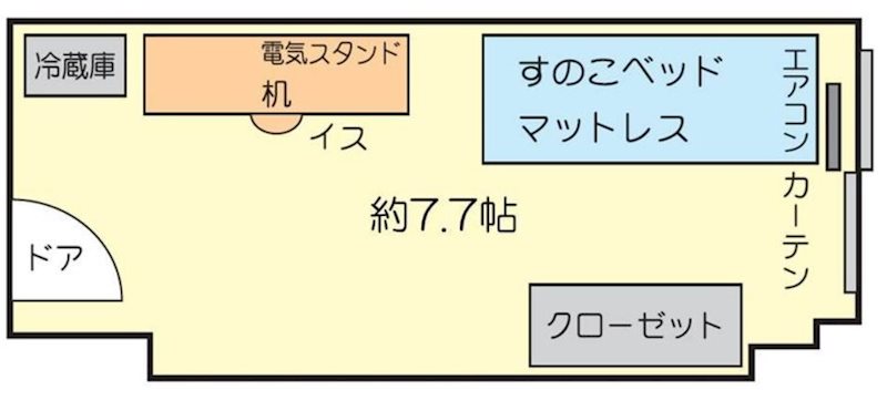 インターナート福田町 間取り