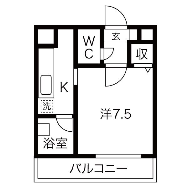 アビタシオン榴岡 間取り