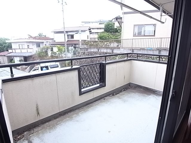 川内三十人町シェアハウス ベランダ