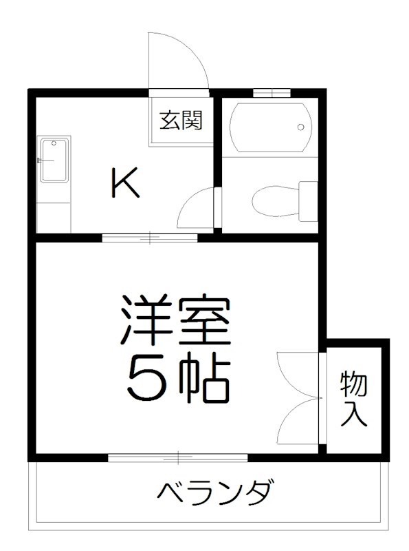 コーポ菊田 間取り