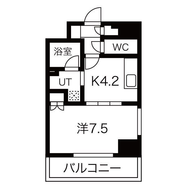 ラフルール連坊 間取り