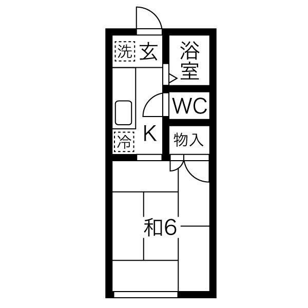 星コーポ 間取り