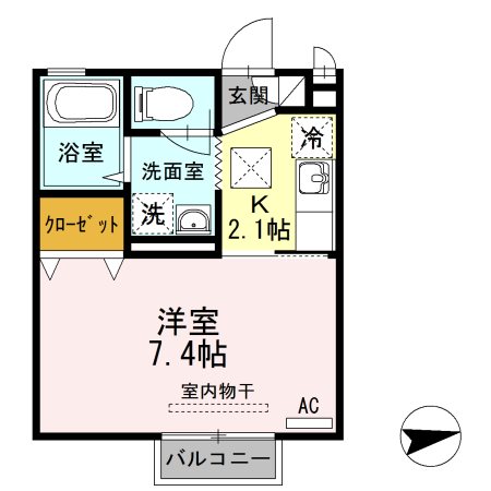 D-room柏木 間取り