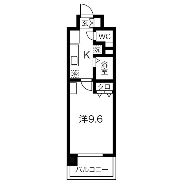 レジディア榴岡公園 間取り