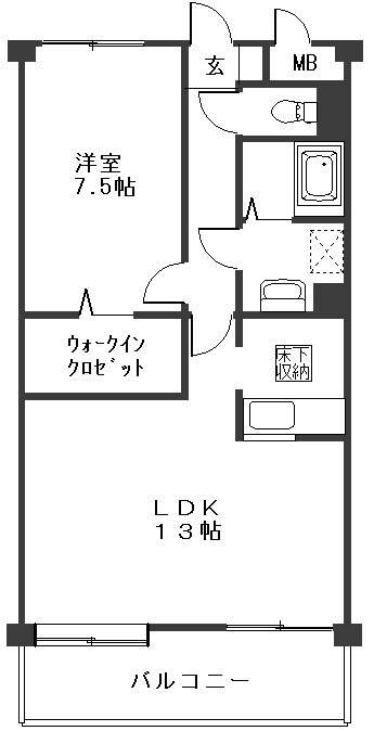 上杉五番館 間取り