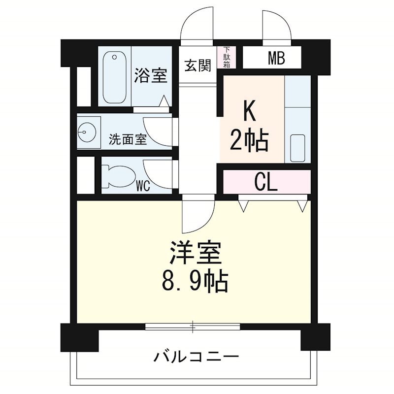 K・T　NET21 間取り