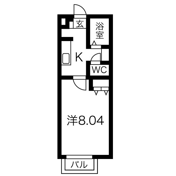 ポミエ富沢 間取り