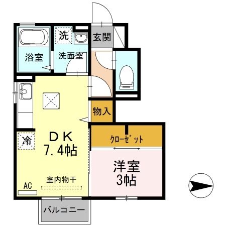 ティートリー旭ヶ丘 間取り