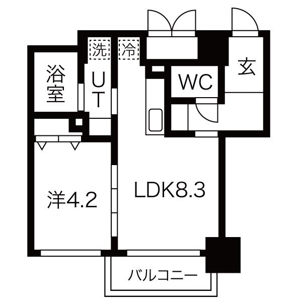 KDXレジデンス一番町 間取り
