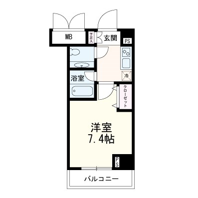 HF愛宕橋レジデンス 間取り