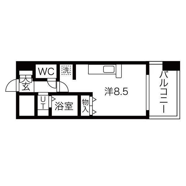 スクエア泉中央 間取り