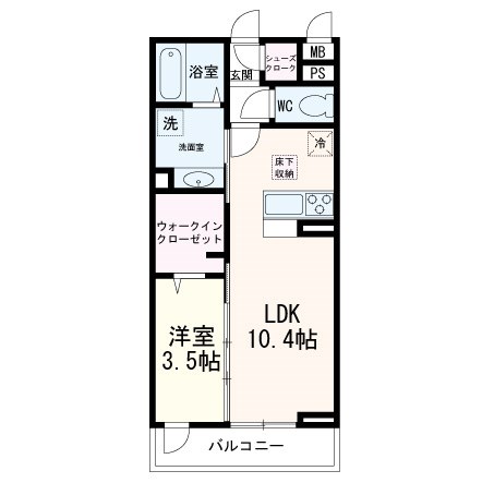 イーストナイン 間取り