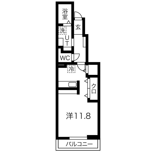ウェルデンス 仙台小田原B 間取り